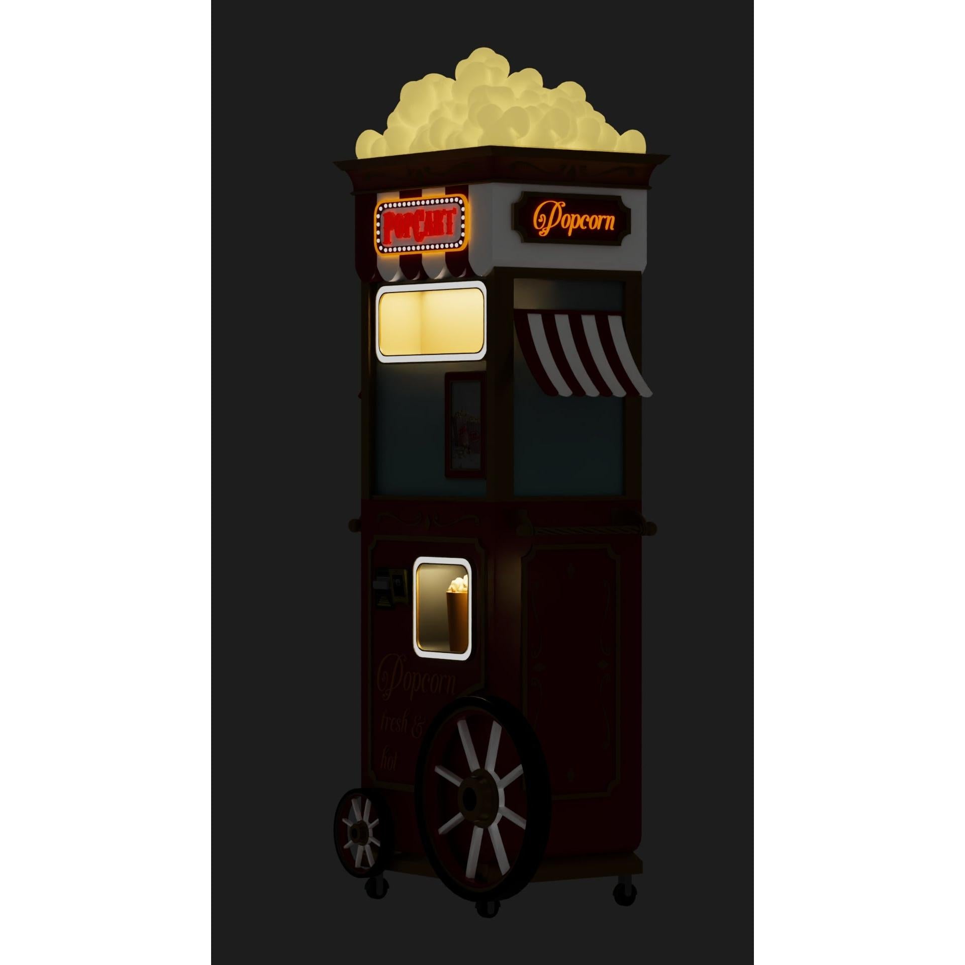 Sweet Robo Popcart Machine-Arcade Games-Sweet Robo-Game Room Shop