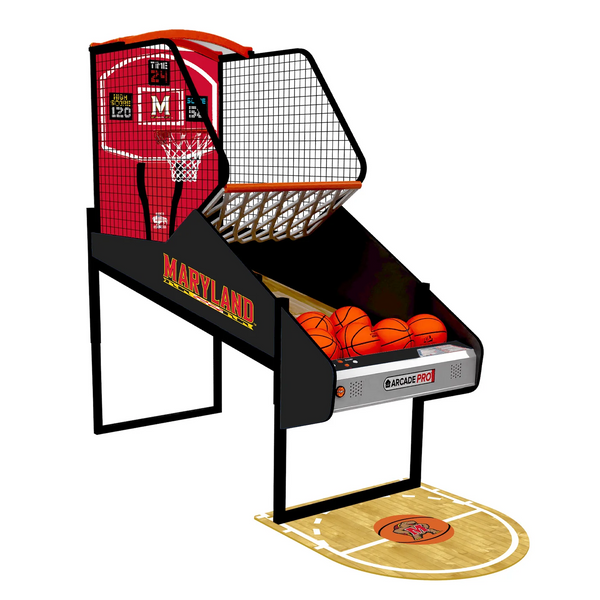 ICE College Game Hoops Pro Basketball Arcade Game-Arcade Games-ICE-Purdue Boilmakers-Game Room Shop