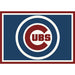 MLB Spirit Rug (Various Teams)-Game Room Shop-4x6-CHICAGO CUBS-Game Room Shop