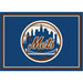 MLB Spirit Rug (Various Teams)-Game Room Shop-4x6-NEW YORK METS-Game Room Shop