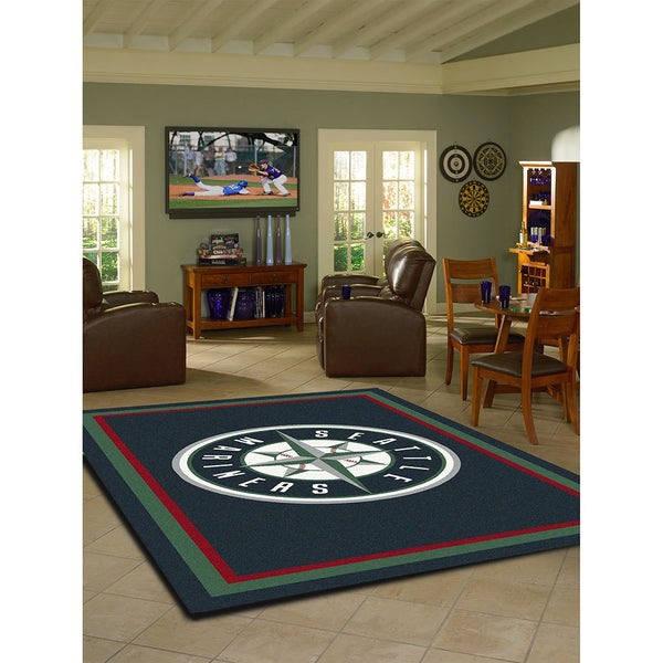 MLB Spirit Rug (Various Teams)-Game Room Shop-4x6-NEW YORK YANKEES-Game Room Shop