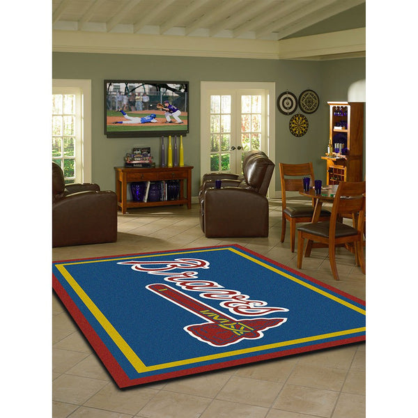 MLB Spirit Rug (Various Teams)-Game Room Shop-4x6-NEW YORK YANKEES-Game Room Shop