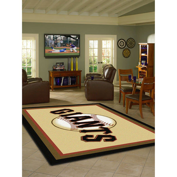 MLB Spirit Rug (Various Teams)-Game Room Shop-4x6-NEW YORK YANKEES-Game Room Shop