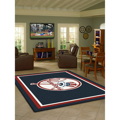 MLB Spirit Rug (Various Teams)-Game Room Shop-4x6-NEW YORK YANKEES-Game Room Shop