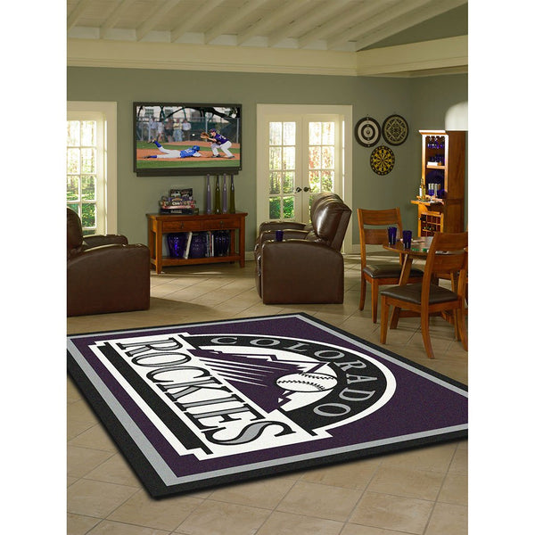 MLB Spirit Rug (Various Teams)-Game Room Shop-4x6-NEW YORK YANKEES-Game Room Shop