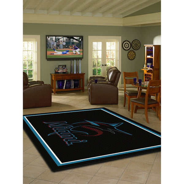 MLB Spirit Rug (Various Teams)-Game Room Shop-4x6-NEW YORK YANKEES-Game Room Shop