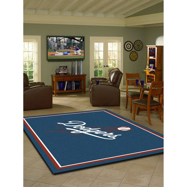 MLB Spirit Rug (Various Teams)-Game Room Shop-4x6-NEW YORK YANKEES-Game Room Shop
