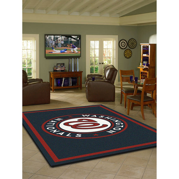 MLB Spirit Rug (Various Teams)-Game Room Shop-4x6-NEW YORK YANKEES-Game Room Shop