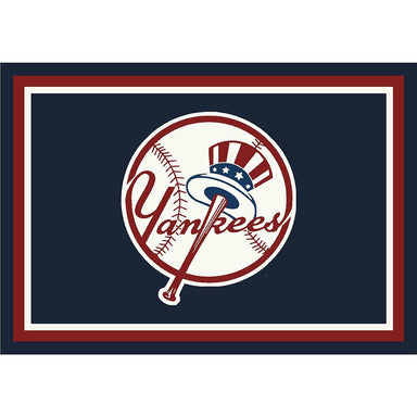 MLB Spirit Rug (Various Teams)-Game Room Shop-4x6-NEW YORK YANKEES-Game Room Shop