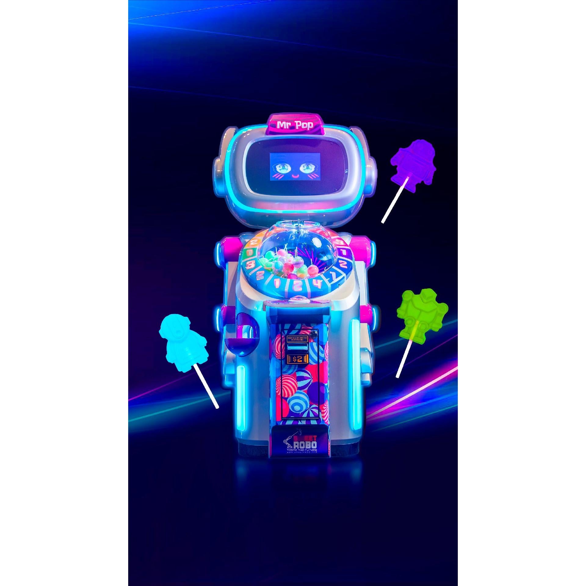 Sweet Robo Mr. Pop: The Magical Lollipop Machine-Arcade Games-Sweet Robo-Game Room Shop