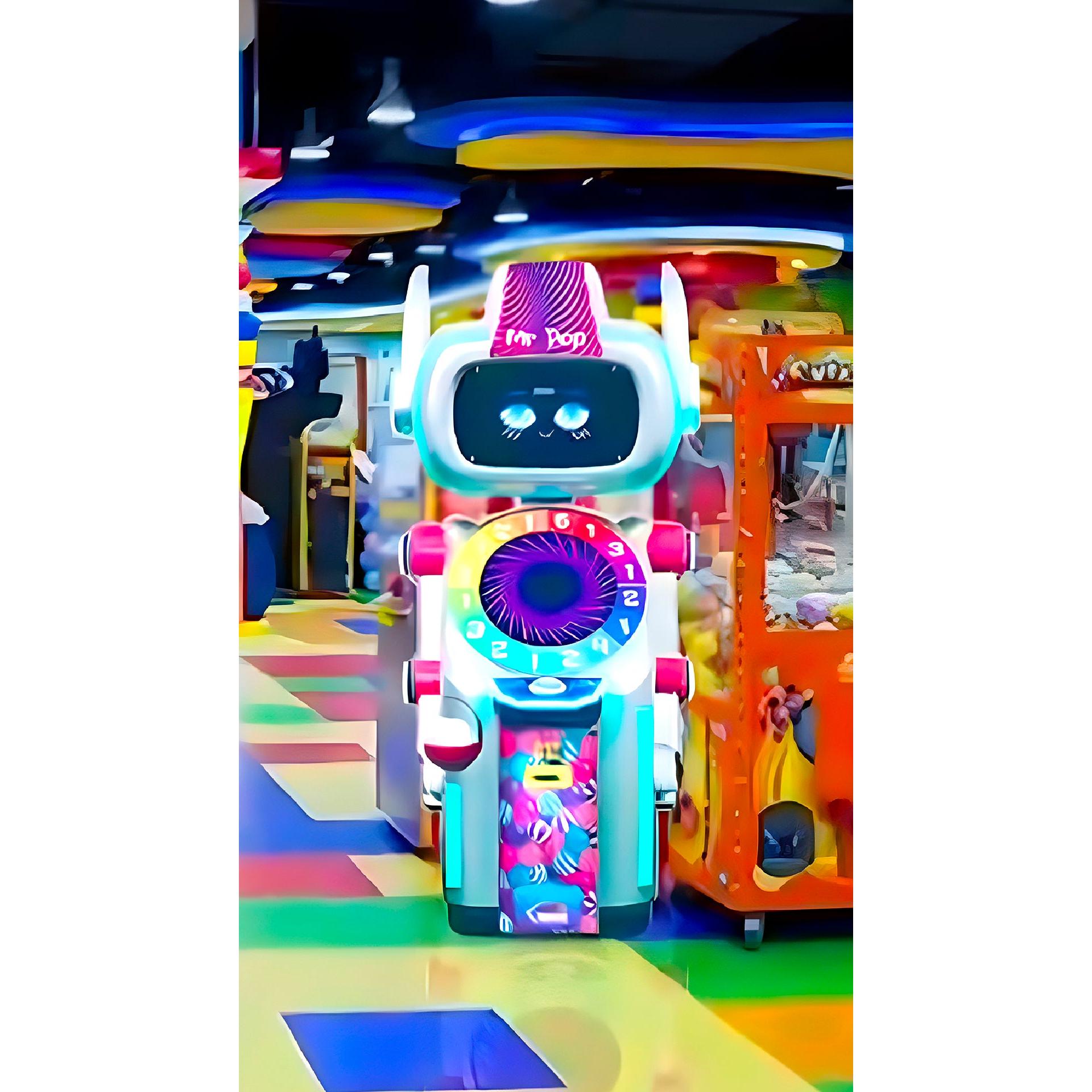 Sweet Robo Mr. Pop | Magical Lollipop Vending Machine — Game Room Shop