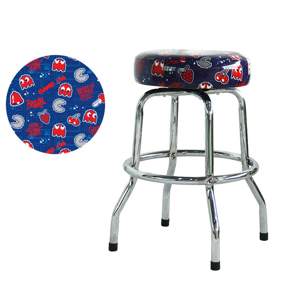 Namco Pac-Man Barstools-Barstools-Namco-19inches-Blue-Game Room Shop