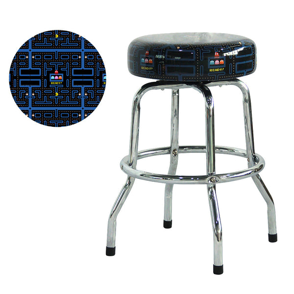 Namco Pac-Man Barstools-Barstools-Namco-19inches-Pac-Man-Game Room Shop