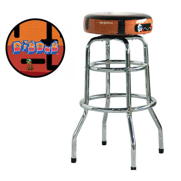 Namco Pac-Man Barstools-Barstools-Namco-30inches-DigDug-Game Room Shop
