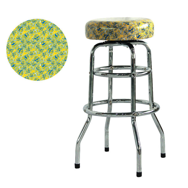 Namco Pac-Man Barstools-Barstools-Namco-30inches-Yellow-Game Room Shop