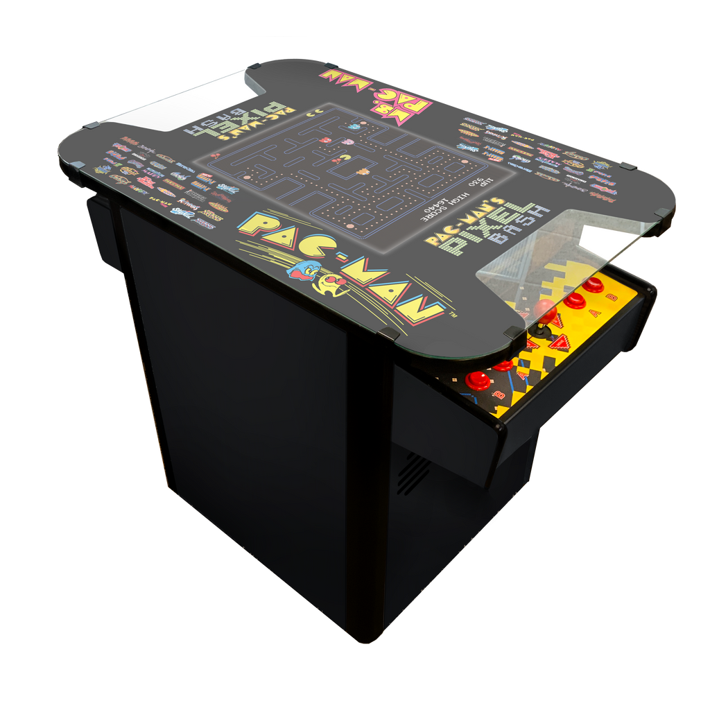 Namco Pac-Man Pixel Bash Cocktail Arcade Game Cabinet-Arcade Games-Namco-Black-Game Room Shop