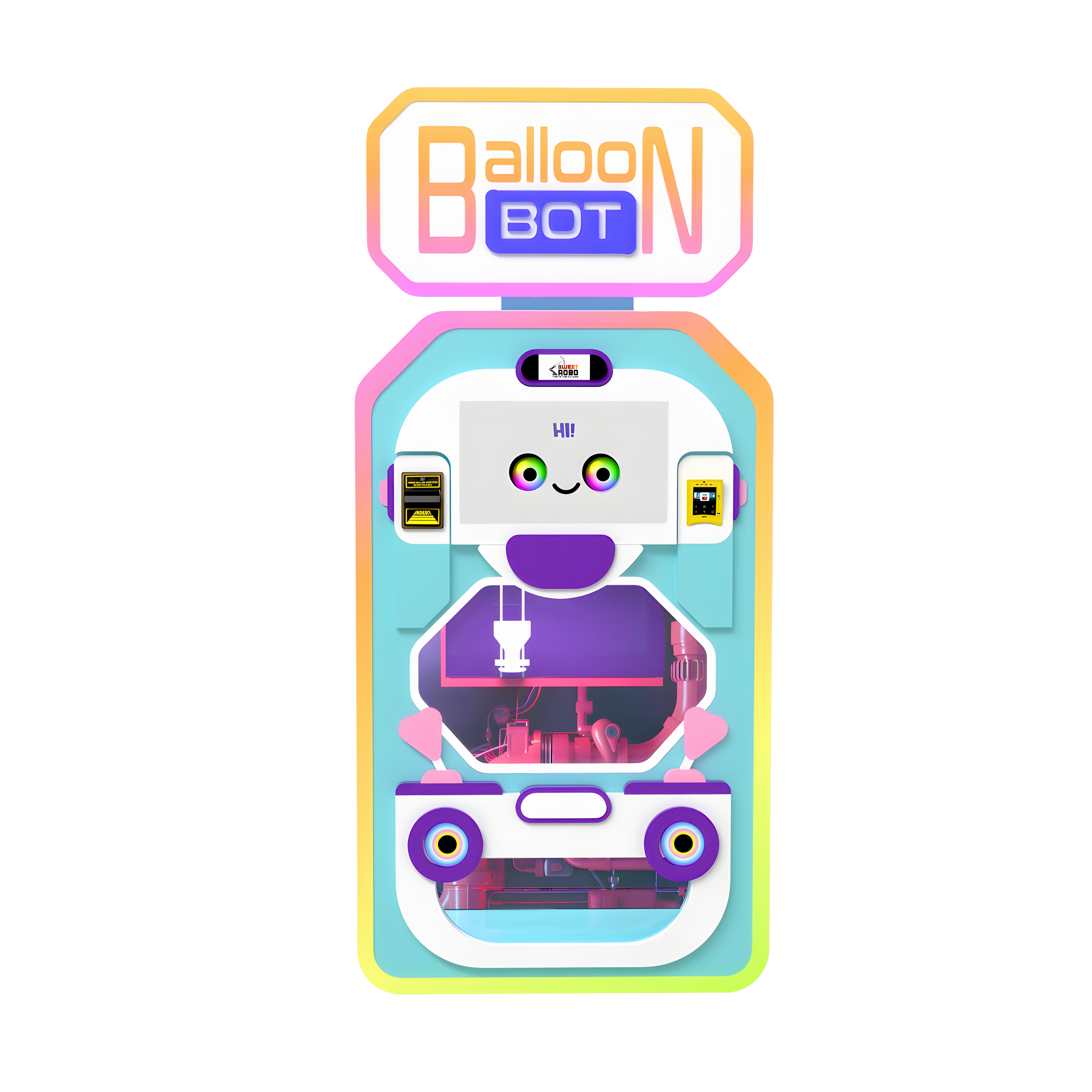Sweet Robo Balloon Bot Vending Machine-Arcade Games-Sweet Robo-Game Room Shop