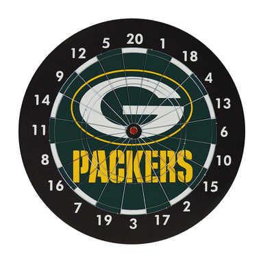 NFL Dart Cabinet Gift Set (Various Teams)-Dartboard Cabinets-Imperial-Green Bay Packers Dart Cabinet Gift Set-Game Room Shop