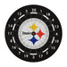 NFL Dart Cabinet Gift Set (Various Teams)-Dartboard Cabinets-Imperial-Pittsburgh Steelers Dart Cabinet Gift Set-Game Room Shop