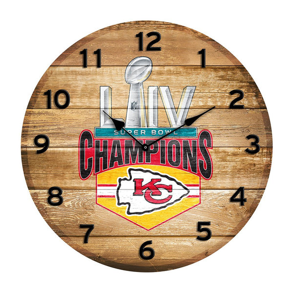 OAK BARREL CLOCK (Various Teams)-Decor-Imperial-GREEN BAY PACKERS-NFL-Game Room Shop