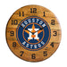 OAK BARREL CLOCK (Various Teams)-Decor-Imperial-HOUSTON ASTROS-MLB-Game Room Shop