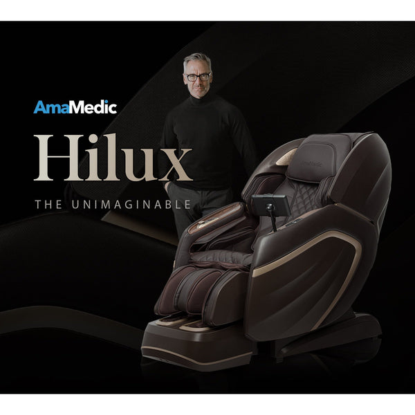 Osaki AmaMedic Hilux 4D Massage Chair-Massage Chairs-Osaki-Black-Game Room Shop