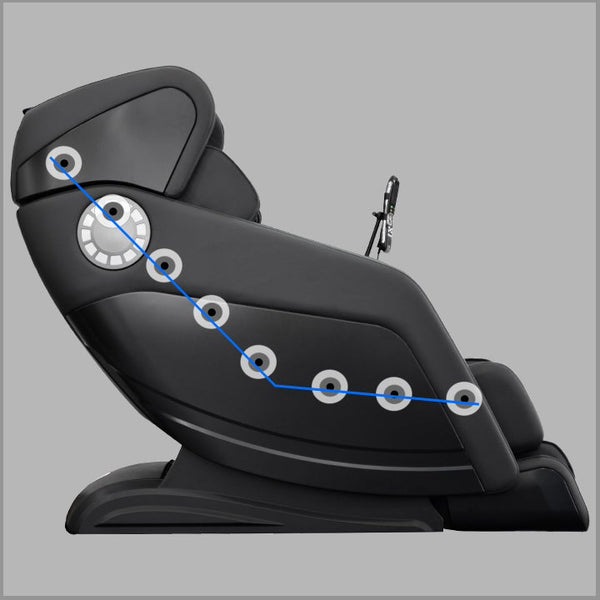 Osaki OS-Hiro LT Massage Chair-Massage Chairs-Osaki-Black-Game Room Shop
