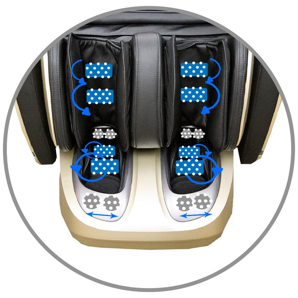 Osaki OS-Pro First Class Massage Chair-Massage Chairs-Osaki-Beige/Beige-Game Room Shop