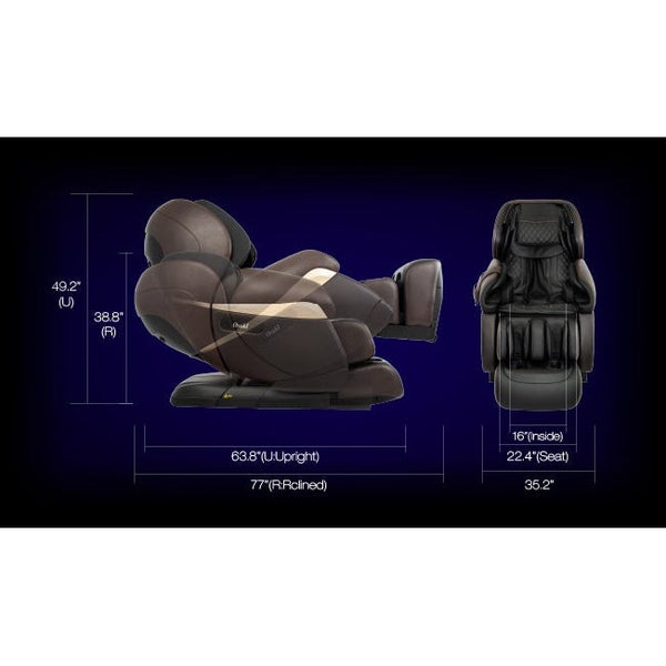 Osaki Pro OS-4D Paragon Massage Chair-Massage Chairs-Osaki-Black-Game Room Shop