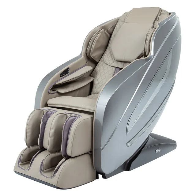 Osaki Titan Oppo 3D Massage Chair-Massage Chairs-Osaki-Grey & Taupe-Game Room Shop