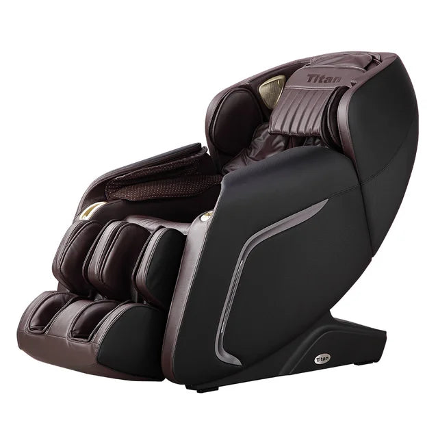 Osaki Titan TP-Cosmo Massage Chair-Massage Chairs-Osaki-Black & Brown-Game Room Shop