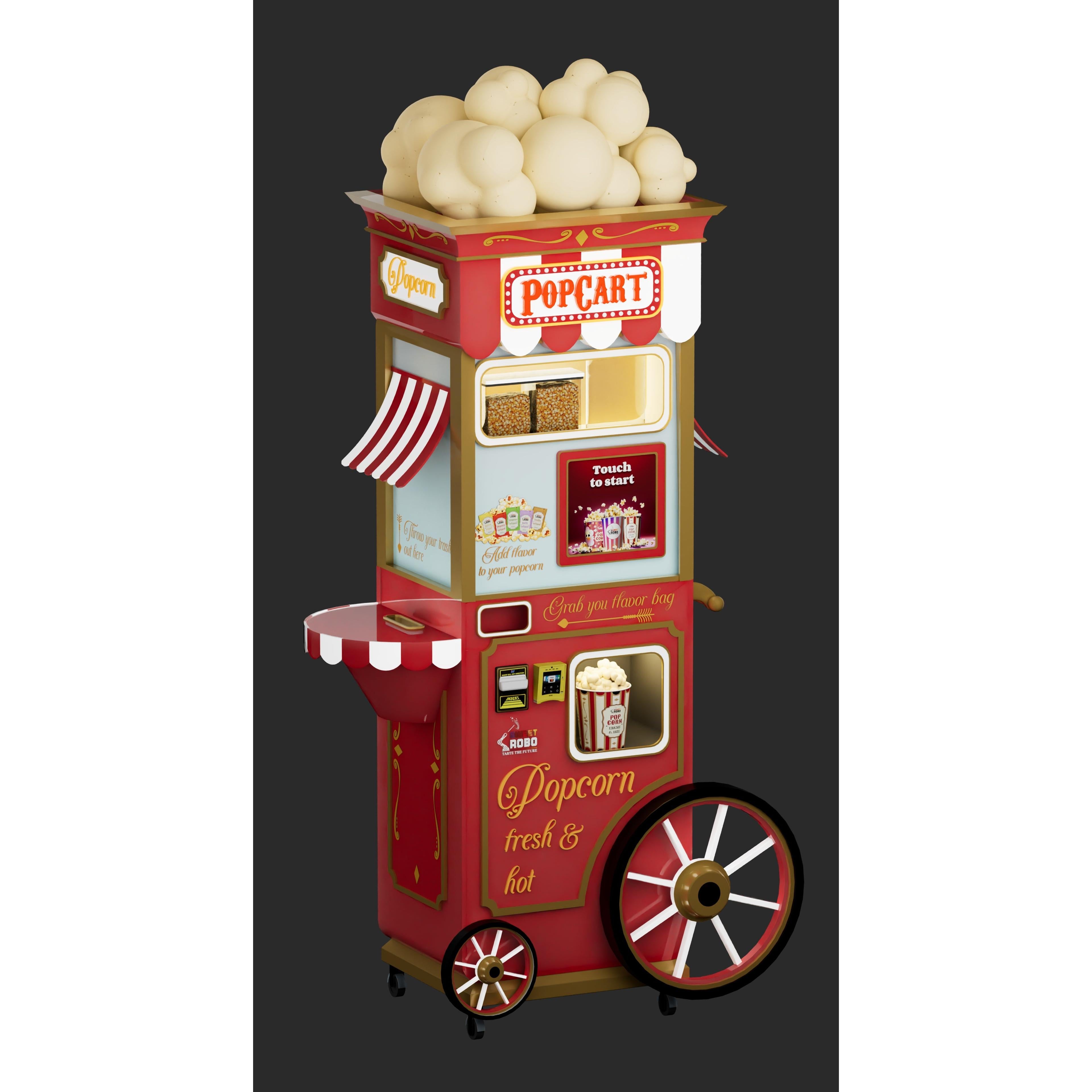 Sweet Robo Popcart Machine-Arcade Games-Sweet Robo-Game Room Shop