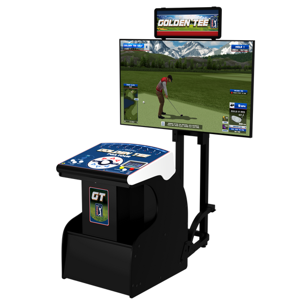 Incredible Technologies Golden Tee PGA TOUR Showpiece PRO-Arcade Games-Incredible Technologies-Showpiece PRO Stand (+$399)-Game Room Shop