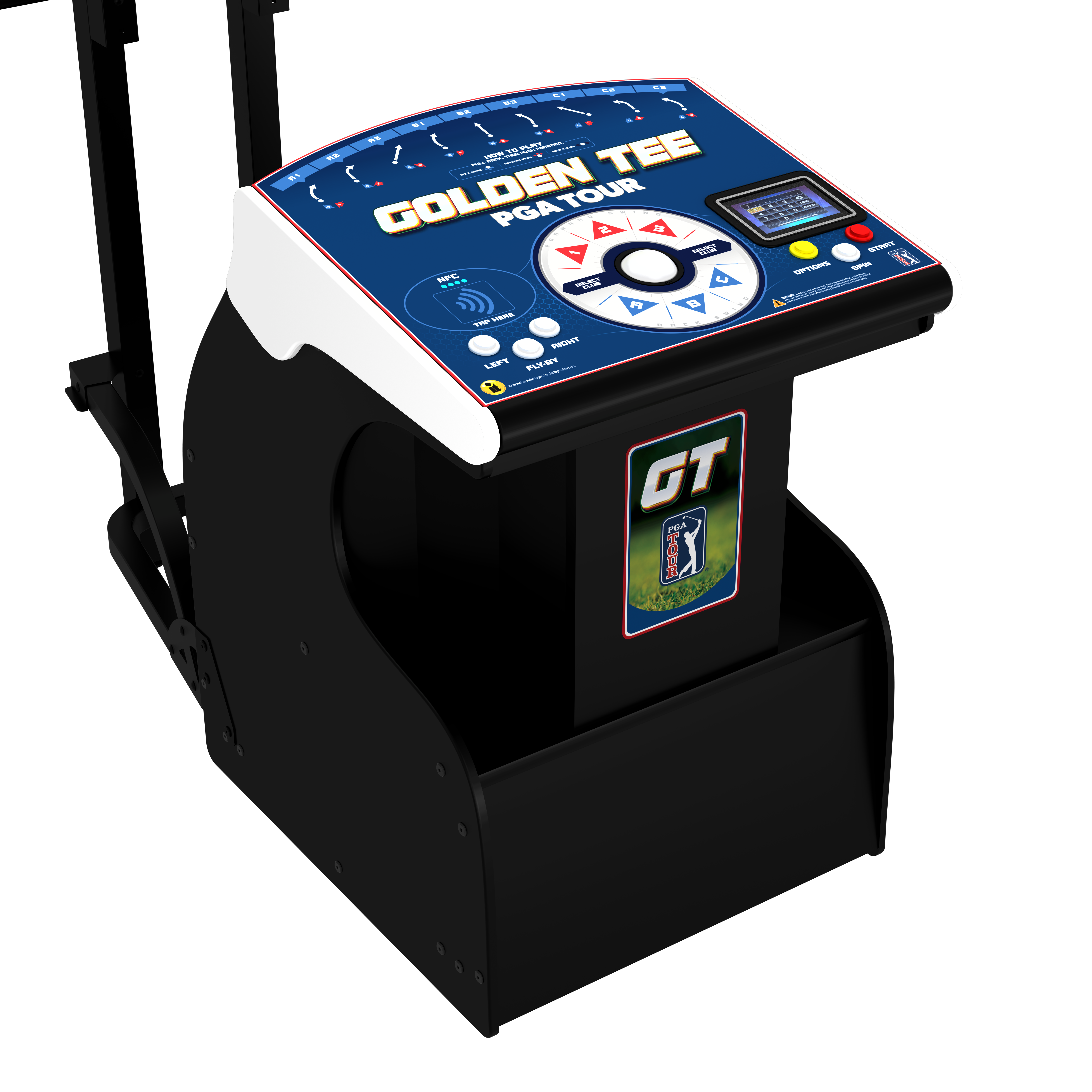Incredible Technologies Golden Tee PGA TOUR Showpiece PRO-Arcade Games-Incredible Technologies-No Thank You-Game Room Shop
