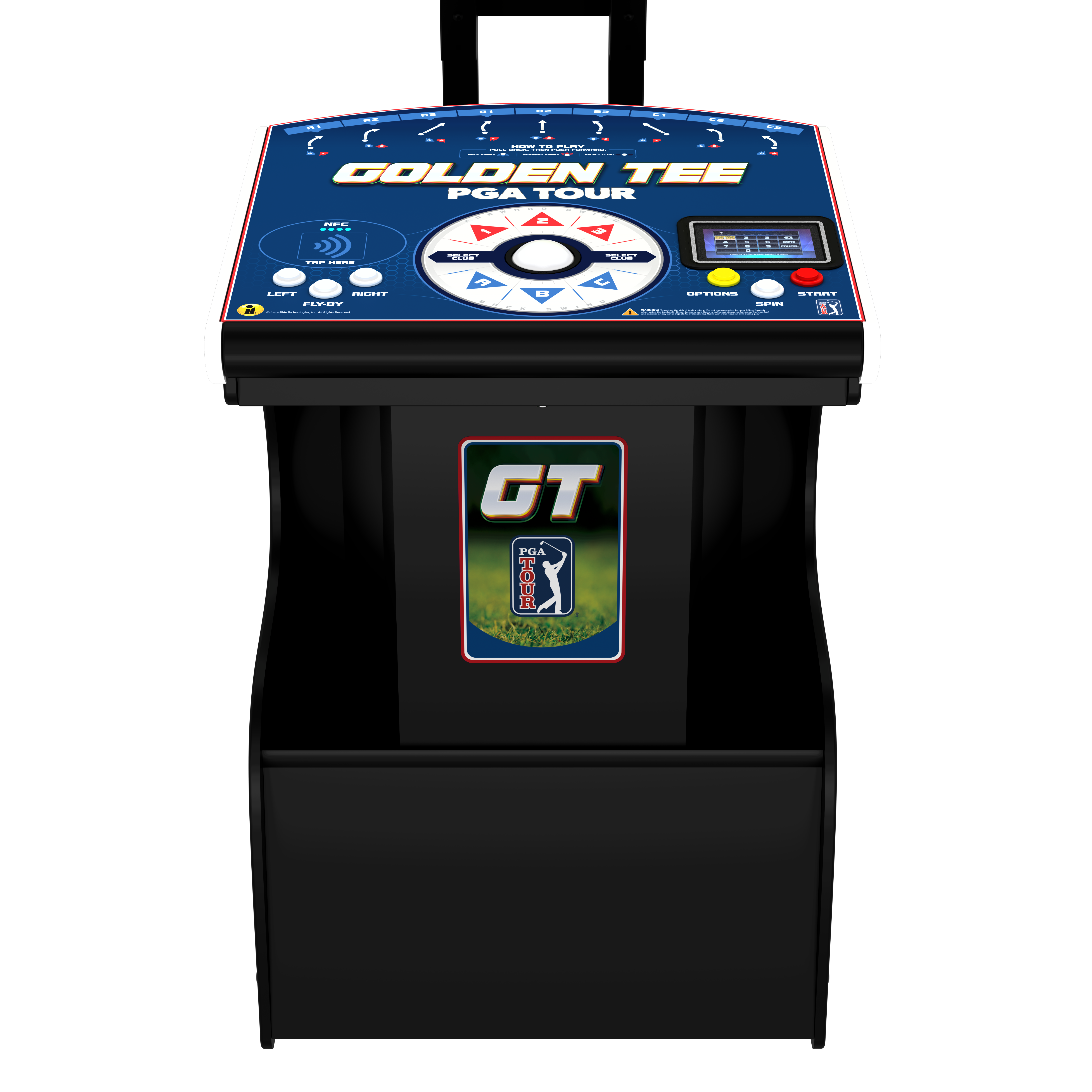 Incredible Technologies Golden Tee PGA TOUR Showpiece PRO-Arcade Games-Incredible Technologies-No Thank You-Game Room Shop