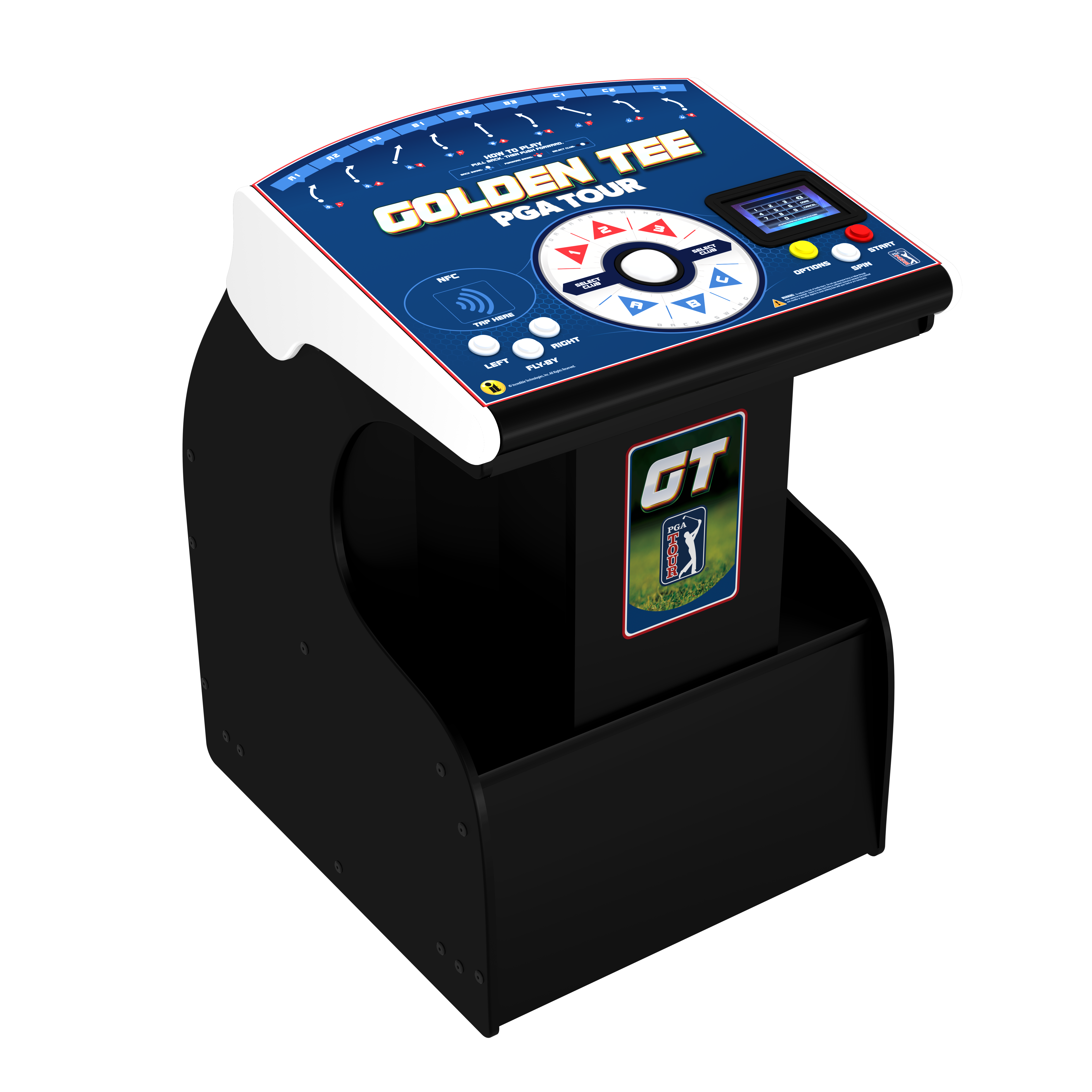 Incredible Technologies Golden Tee PGA TOUR Showpiece PRO-Arcade Games-Incredible Technologies-No Thank You-Game Room Shop