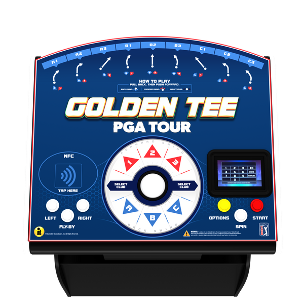 Incredible Technologies Golden Tee PGA TOUR Showpiece PRO-Arcade Games-Incredible Technologies-No Thank You-Game Room Shop