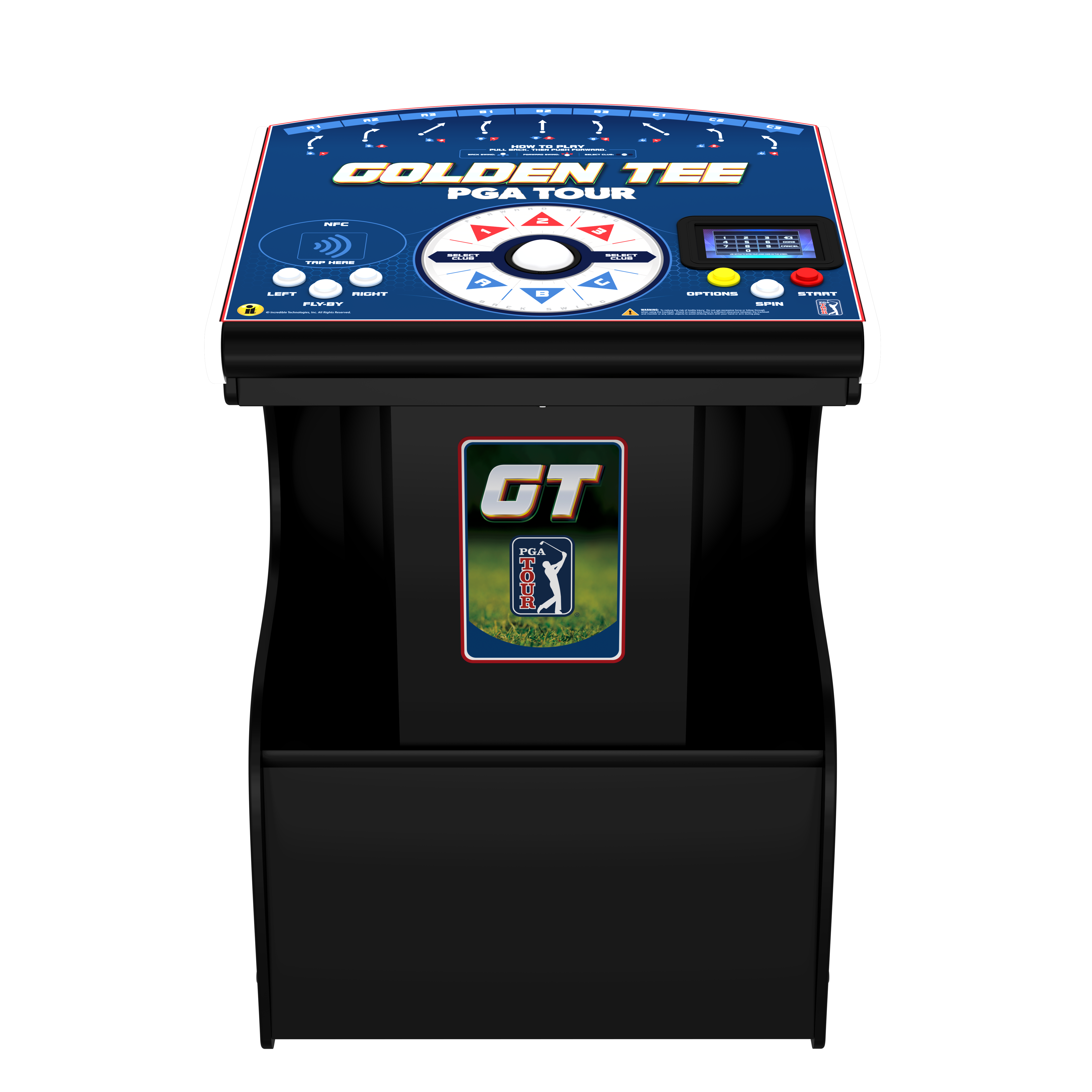 Incredible Technologies Golden Tee PGA TOUR Showpiece PRO-Arcade Games-Incredible Technologies-No Thank You-Game Room Shop