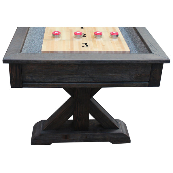 Playcraft Brazos River Pro-Style Shuffleboard Table-Shuffleboard Tables-Playcraft-12' Length-Weathered Grey-Game Room Shop