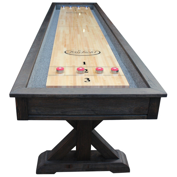 Playcraft Brazos River Pro-Style Shuffleboard Table-Shuffleboard Tables-Playcraft-12' Length-Weathered Grey-Game Room Shop