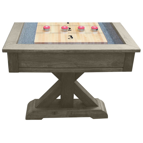 Playcraft Brazos River Pro-Style Shuffleboard Table-Shuffleboard Tables-Playcraft-12' Length-Weathered Grey-Game Room Shop