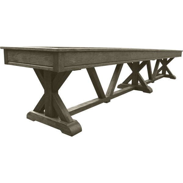 Playcraft Brazos River Pro-Style Shuffleboard Table-Shuffleboard Tables-Playcraft-12' Length-Weathered Grey-Game Room Shop