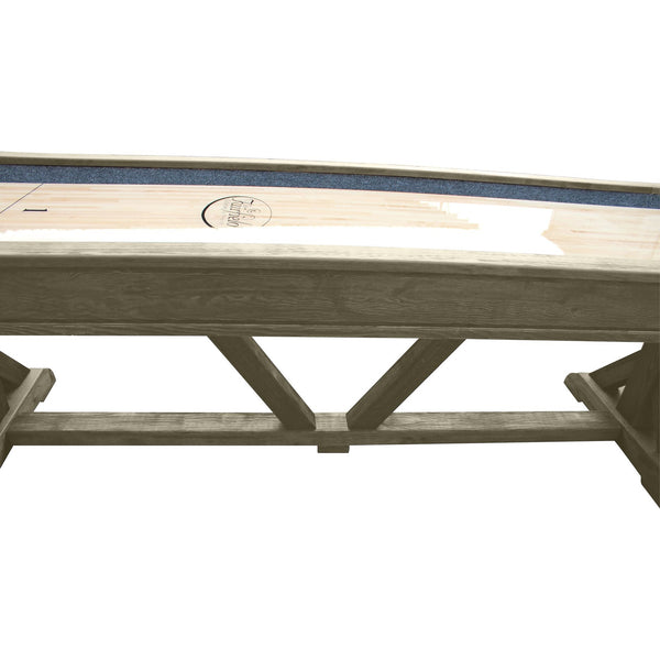 Playcraft Brazos River Pro-Style Shuffleboard Table-Shuffleboard Tables-Playcraft-12' Length-Weathered Grey-Game Room Shop