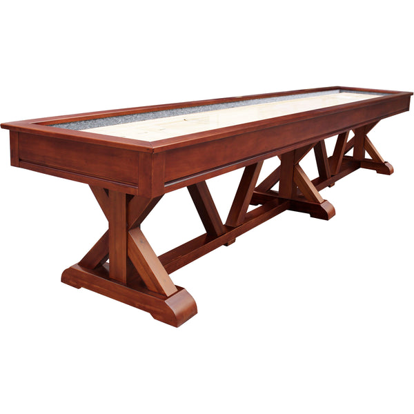 Playcraft Brazos River Pro-Style Shuffleboard Table-Shuffleboard Tables-Playcraft-12' Length-Weathered Grey-Game Room Shop