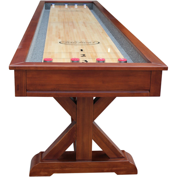 Playcraft Brazos River Pro-Style Shuffleboard Table-Shuffleboard Tables-Playcraft-12' Length-Weathered Grey-Game Room Shop