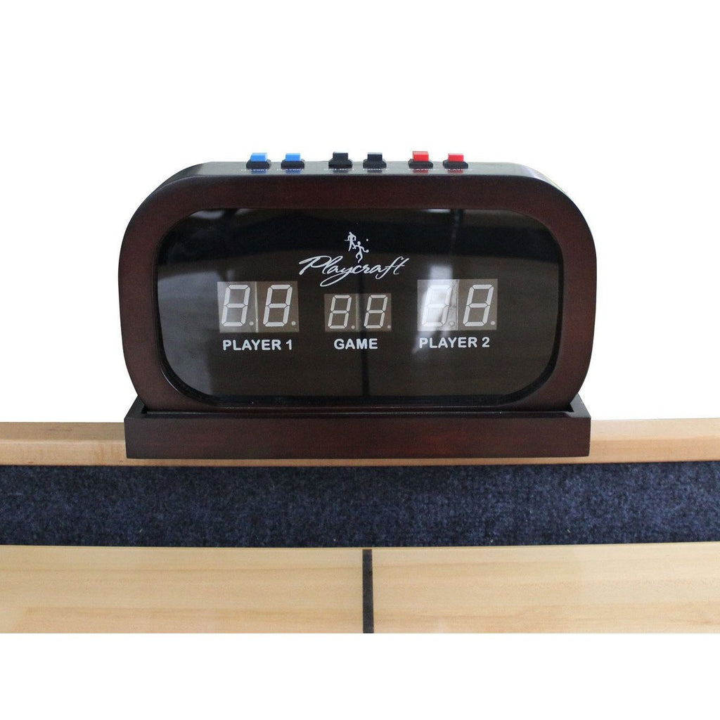 Playcraft Electronic Scorer for Home Recreation Shuffleboard Table-Accessories-Playcraft-Espresso-Game Room Shop