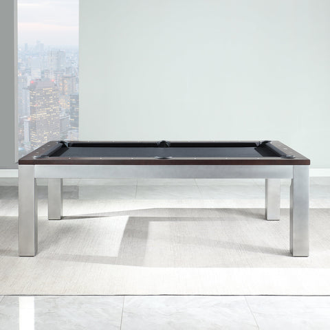 Image of Playcraft Genoa Slate Pool Table with Dining Top-Billiard Tables-Playcraft-7' Length-No Thank You-Game Room Shop