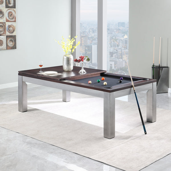 Playcraft Genoa Slate Pool Table with Dining Top-Billiard Tables-Playcraft-7' Length-No Thank You-Game Room Shop