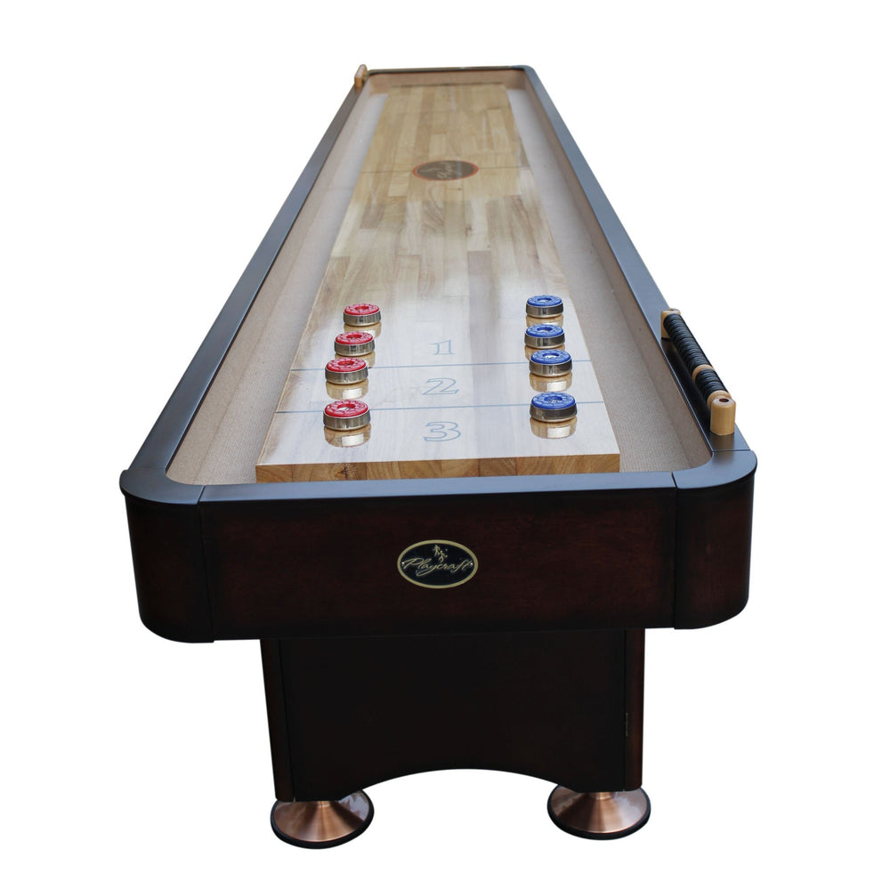 Playcraft Georgetown Shuffleboard Table-Shuffleboard Tables-Playcraft-12' Length-Cherry-Game Room Shop