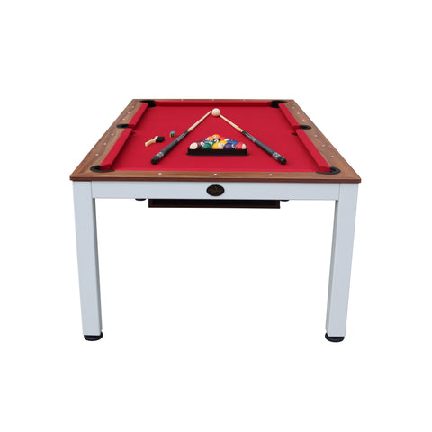 Image of Playcraft Glacier 7' Pool Table with Dining Top-Billiard Tables-Playcraft-No Thank You-Game Room Shop